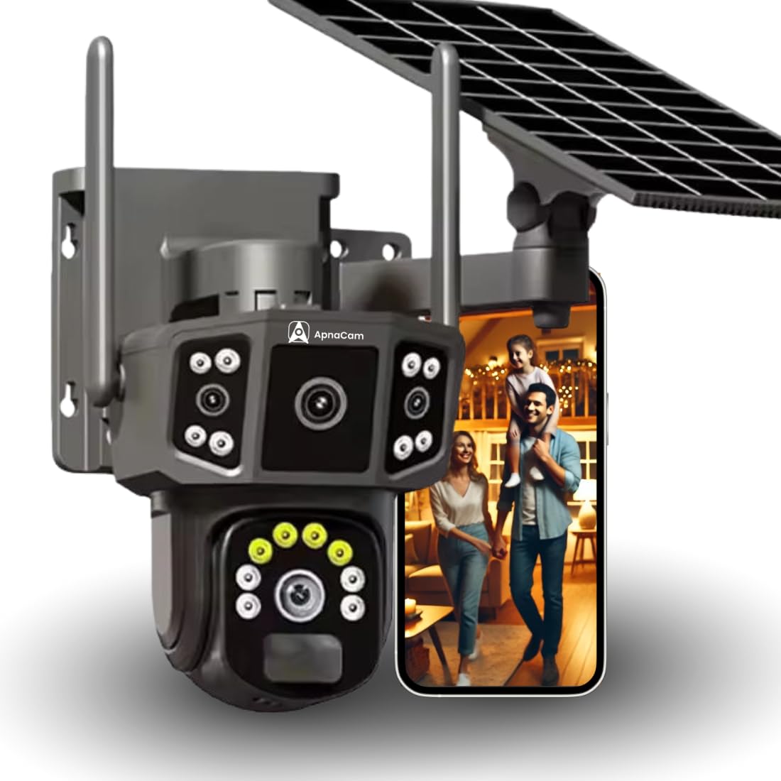 8MP 4G Solar Powered Dual Lens CCTV Camera | 3 View Live Display | Wireless Outdoor Security Camera for Farm & Warehouse | Night Vision, Motion Detection & Two-Way Audio | 128GB Storage-picture-17