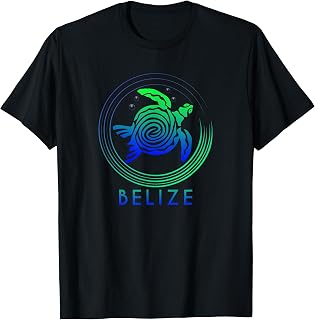 Belize Tee / Tribal Belize Turtle tee T-Shirt