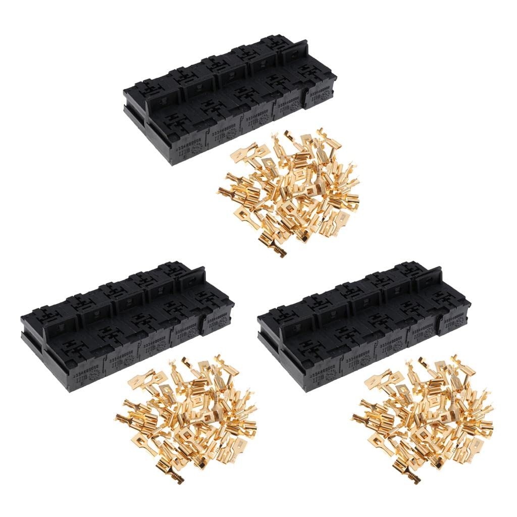 The Style Sutra Car 5PIN Terminal Mini Relay Mount Connector Bracket Terminal Case Set|Motors | Parts & Accessories | Car Electronics |30 Pieces Relay Socket-image-7
