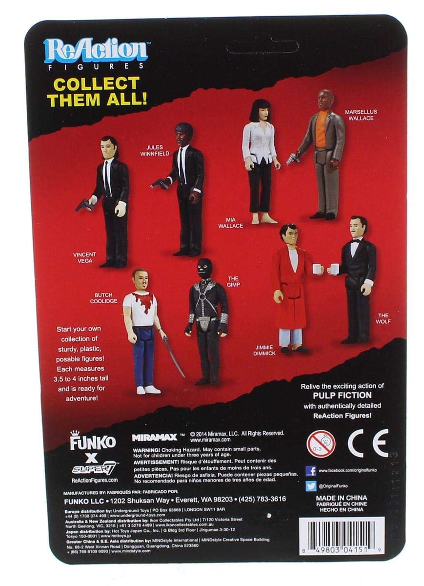 Funko Pulp Fiction Series 2 - The Gimp ReAction Figure : Amazon.sg