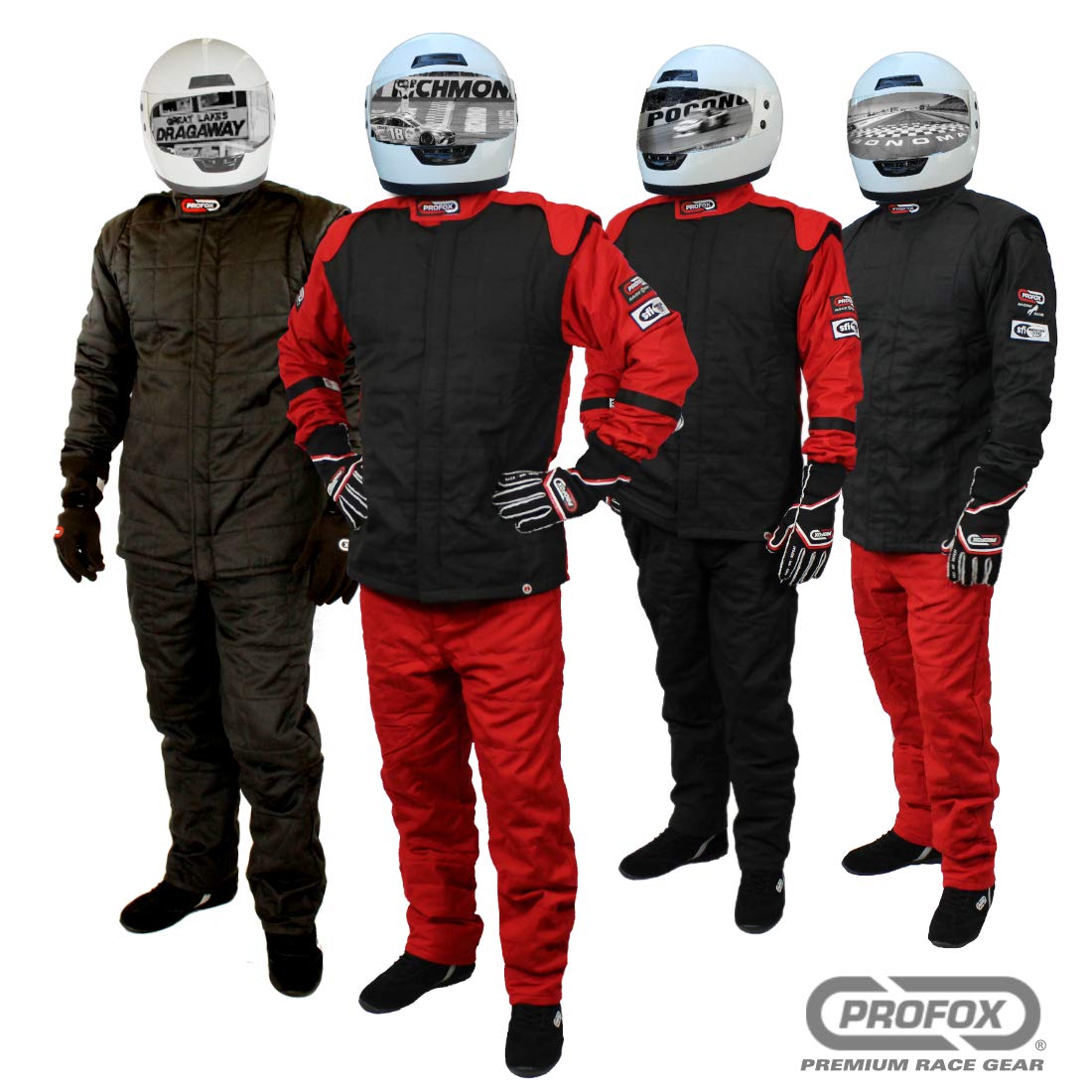 PROFOX-502NX (Red, 5XL) Jacket Nomex Car Racing Fire Suit SFI 3.2A/5 (Jacket only)