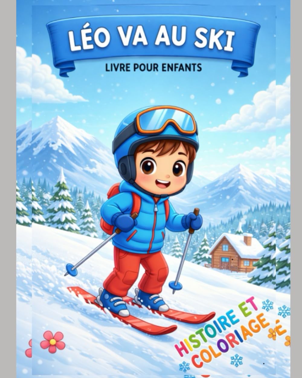 Léo va au ski