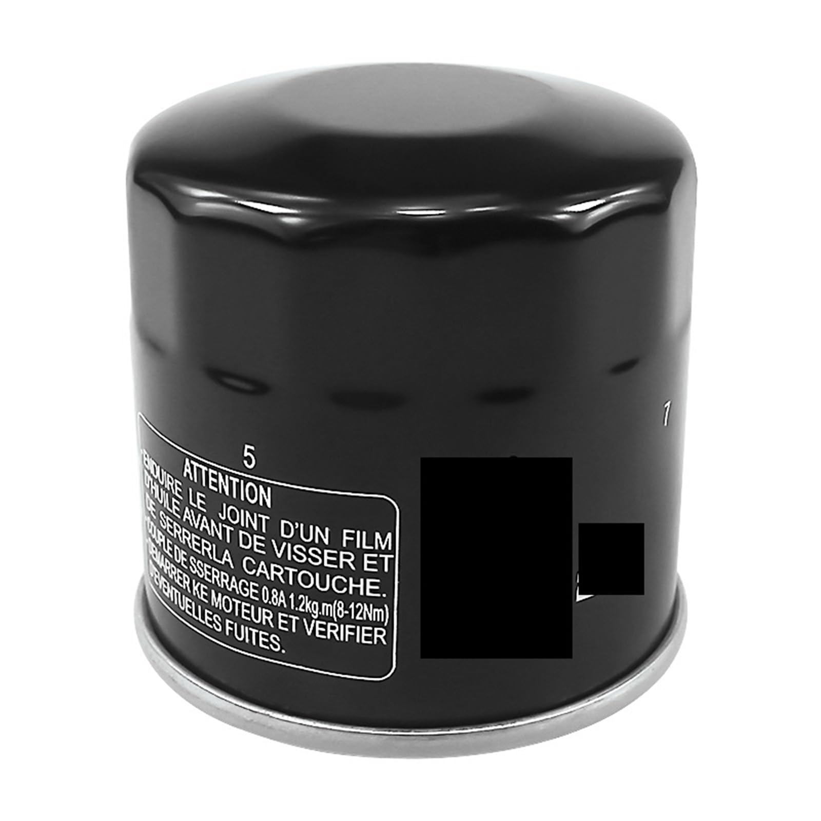Filtro olio per motociclette Adatto per Kawasaki Prairie KVF 360 650 700 Brute Force 750 Mule KAF KFX 700 Teryx KRF 1/2/3 pezzi Filtro olio per moto(Black 3)