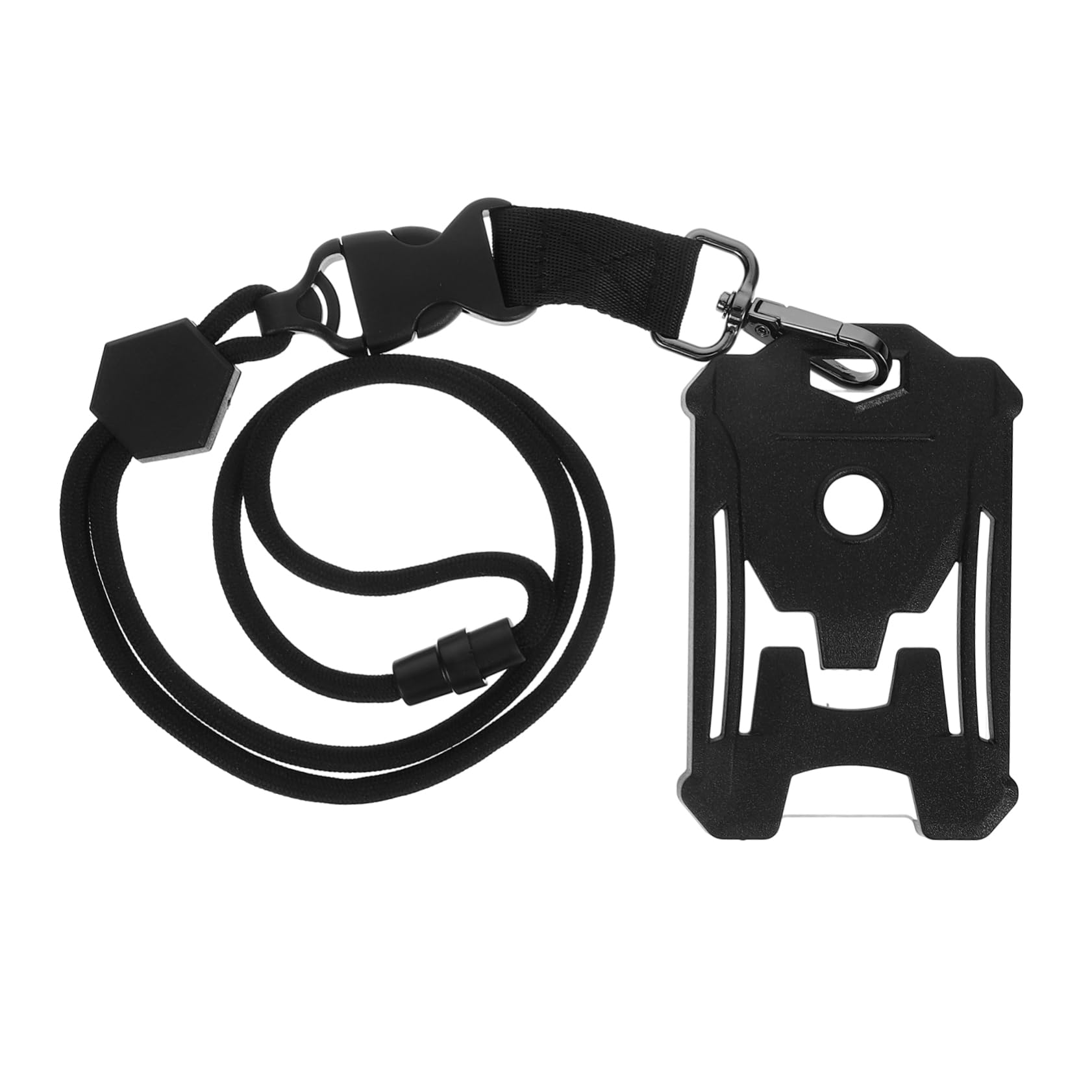 NUOBESTY 4pezzi Portacarte Id Con Cordino Custodia Per Badge e Compatibile Con Tesserini Per Laccetto