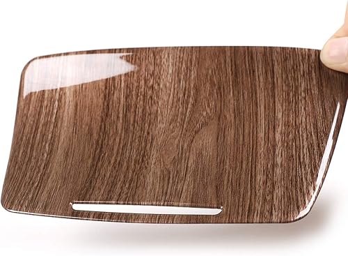 Miniatura 8 de YIWANG Cubierta decorativa de panel de consola central de ABS cromado, 2 piezas para Mercedes Benz Clase E W213 2019 accesorios de automóvil (con