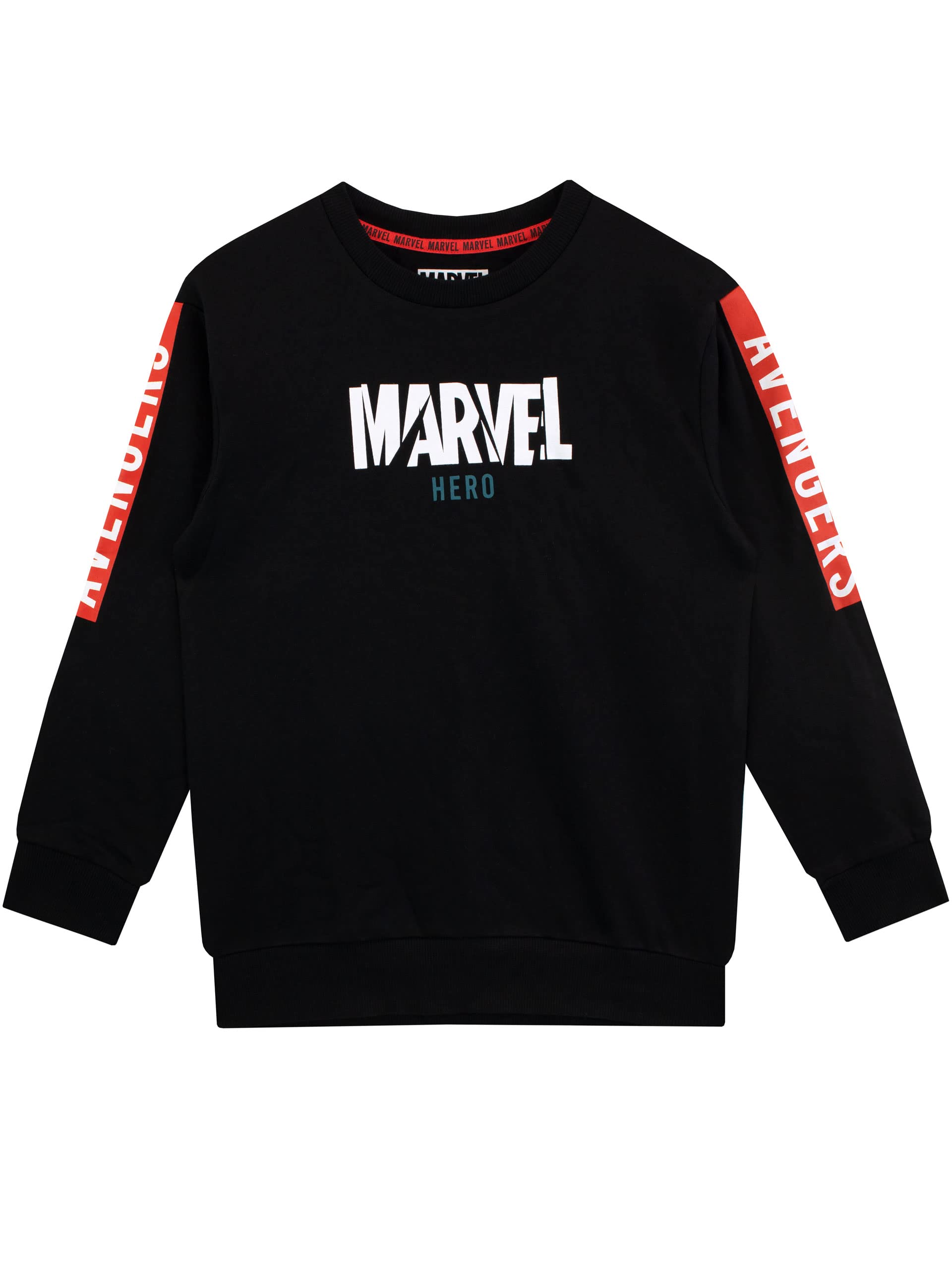 Marvel Boys Avengers Sweatshirt Black 7-8 Years