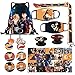 Anime Haikyuu Geschenksets inkl. Kordelzug Tasche Rucksack Haikyuu Aufkleber Lanyard Kartenhalter Schlüsselanhänger
