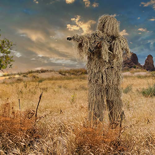 Seeutek Costume Ghillie 6 En 1, Vêtement De Chasse Camouflage