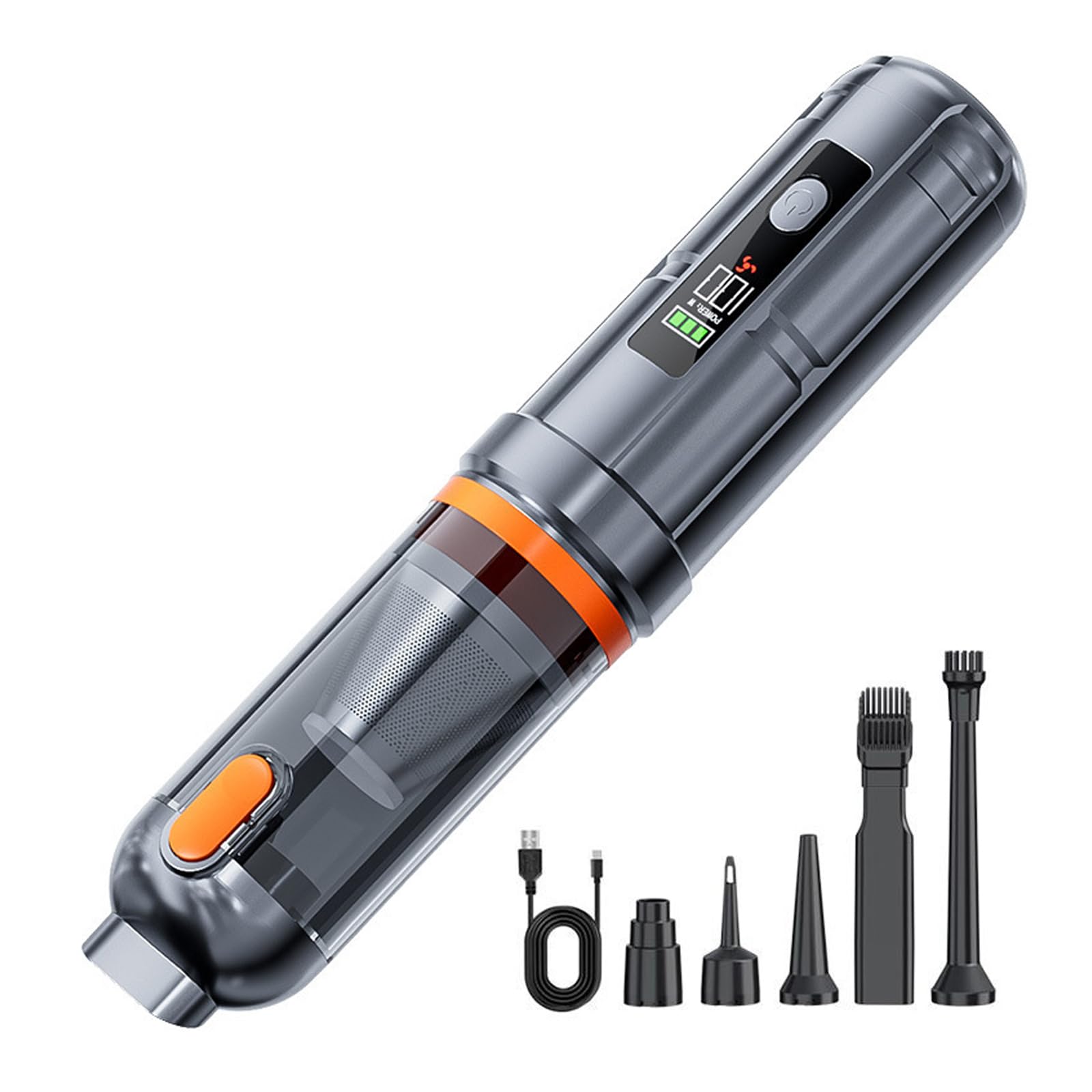 Tsophreniq A Uto Interior Vacuum Ir Blower Compressed Ir Duster Keyboard Cleaner For Car Interior Handheld Cordless Cleaners Car Nd Home Cleaner