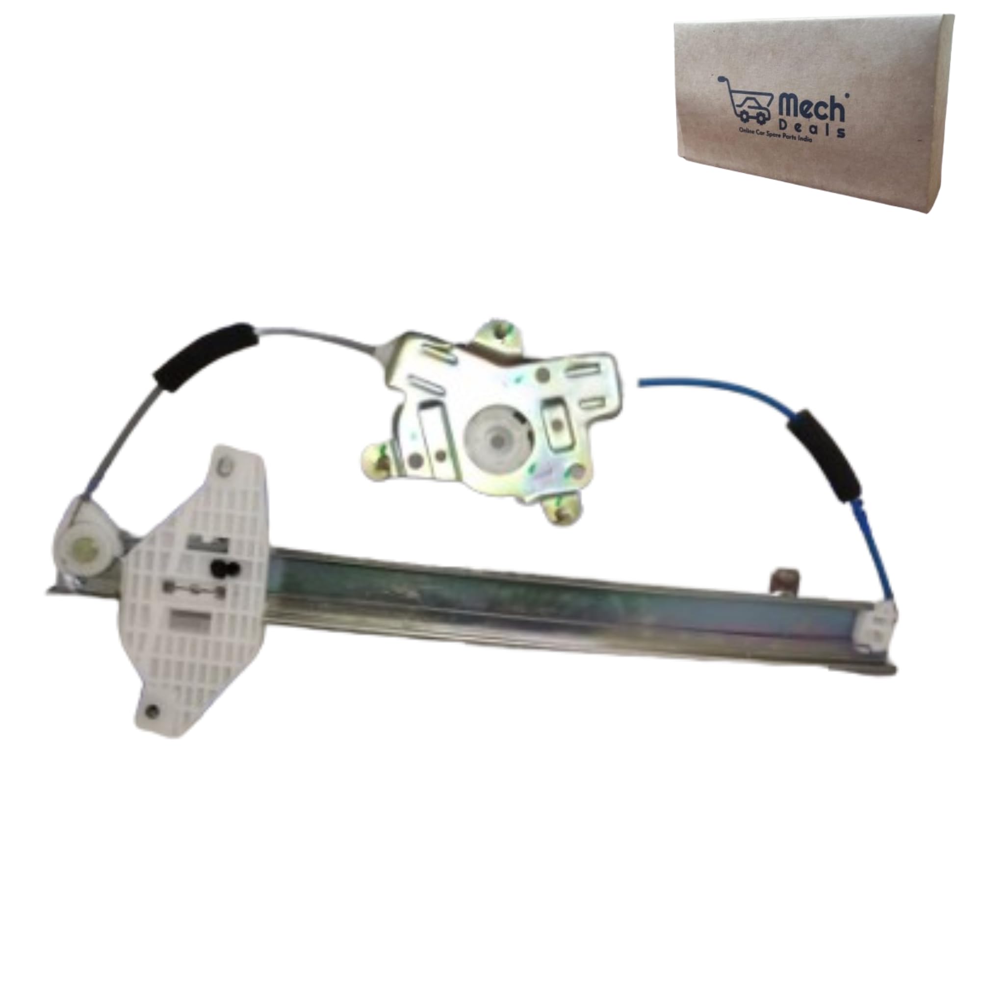 Mechdeals Power Window Regulator for (Front/Right) Accent/Viva