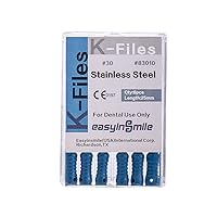 Vista 5 de Easyinsmile Archivos endodónticos dentales del acero inoxidable de la mano del uso de los K-Files los 25MM (6#)