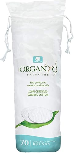 Miniatura 6 de Organyc - Rondas de Algodón 100% Orgánico Certificado - Algodón Biodegradable, Libre de Químicos, para Piel Sensible (420 Recuentos) - Cosmética