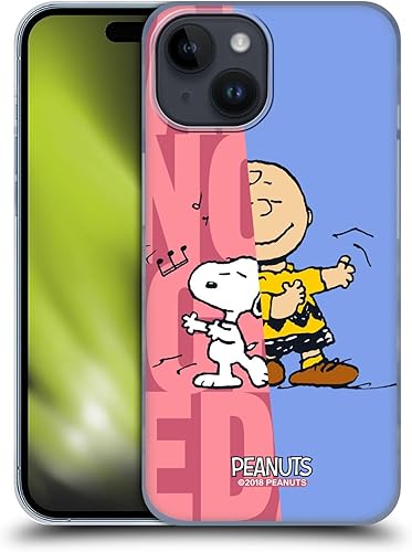 Miniatura 154 de Head Case Designs Carcasa rígida con licencia oficial de Peanuts Snoopy Pirate Halfs and Laughs compatible con Apple iPhone 15 Snoopy Pirata,Charlie