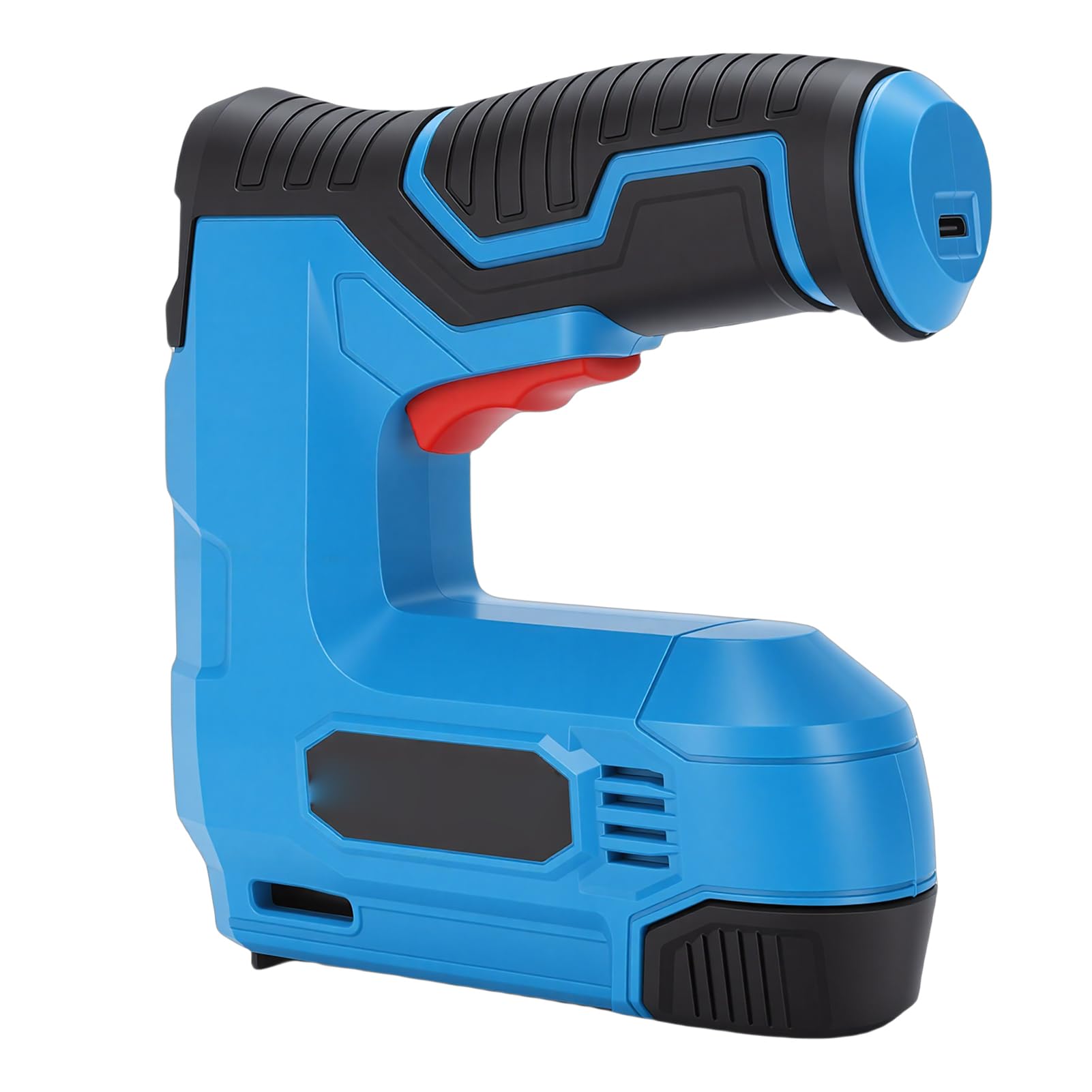 Kit Brad Chiodatrice Cordless 2000mAh Pistola Sparachiodi Ricaricabile Alimentata a Batteria Agli Ioni di Litio con 1000 Graffette e Chiodi 30/min per Decorazione Paviment