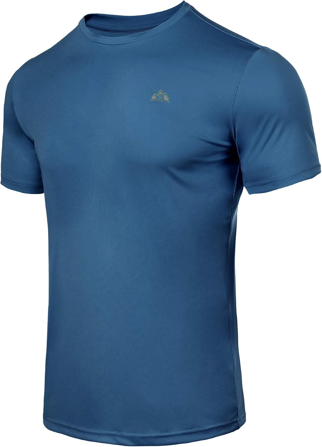 Men's Workout Shirts Lightweight Sun Protection SPF Quick Dry T-Shirts Fishing Hiking Running