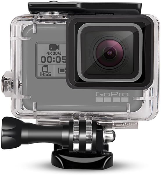 DECADE Waterproof Case for GoPro Hero(2018)/7/6/5 Black,GoPro Dive Housing Shell with Bracket Accessories