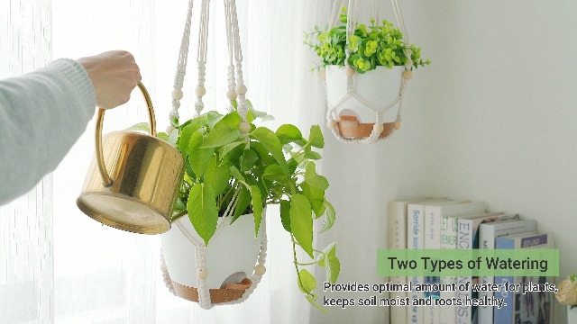 Amazon.com: Mkono 6.5 Inch Hanging Planters for Indoor Plants