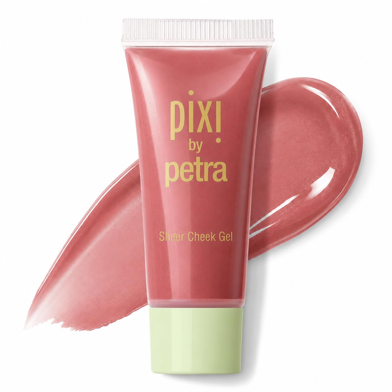 Pixi Beauty Sheer Cheek Gel - Natural | Gel Blush For A Sheer Flush Of Colour | Oil-Free & Fragrance-Free Hydrating Liquid Blush | 0.45 Fl Oz