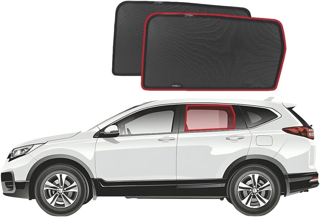 Genuine SNAPSHADES Car Rear Window Shades for Honda CR-V 5th Gen (2017-2023)