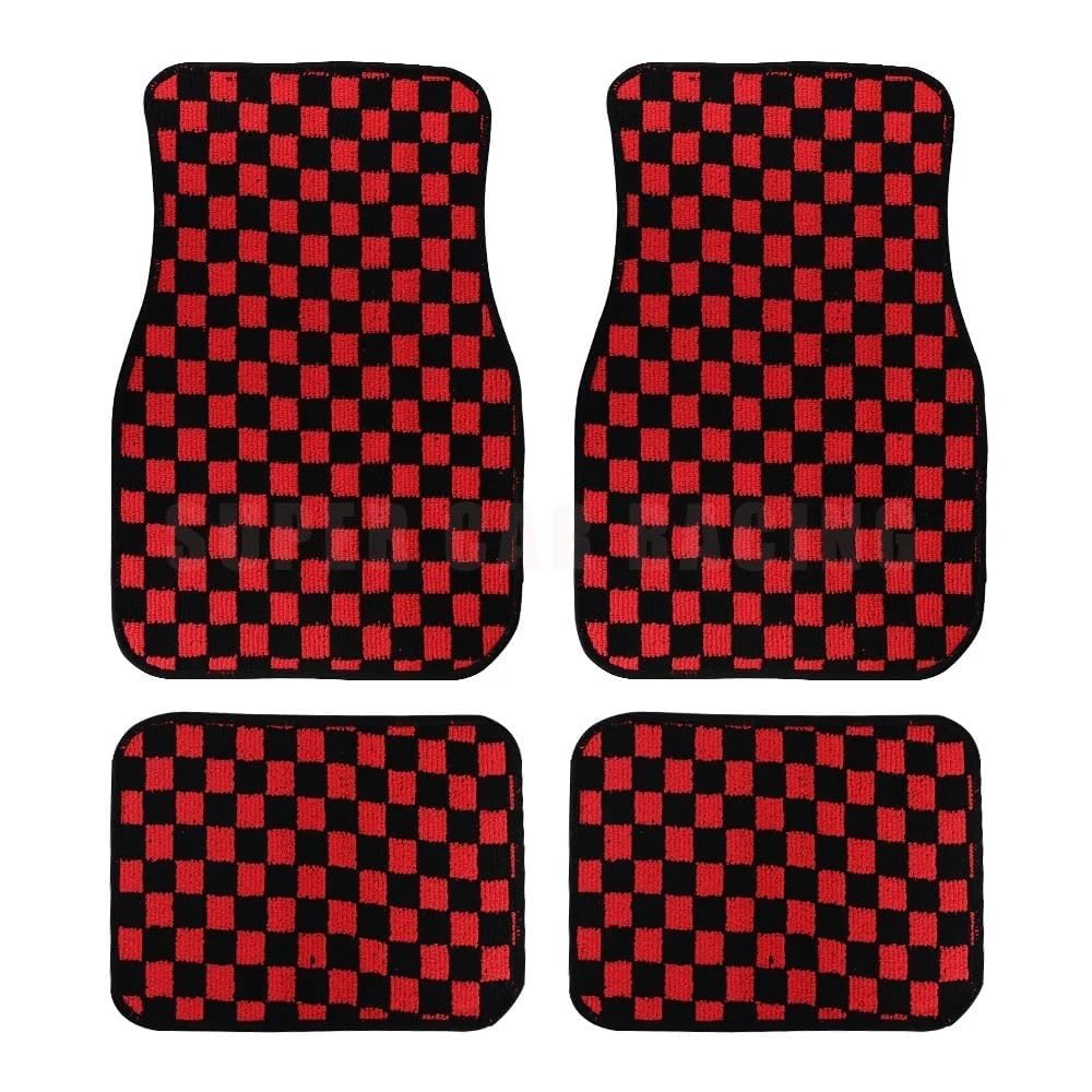 MNAAZVSOL 4 Pcs Car Floor Mats, for Volvo S40 S60 S80 S90 XC40 XC60 XC90 C30 Luxury Interior Carpets Waterproof Anti-Slip Heavy Duty Decorative Auto Rugs Padding Set,C
