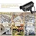 Black Fake Security Camera, Flash LED CCTV Camera, Safe 3-6 Months Work for Supermarket Hotel