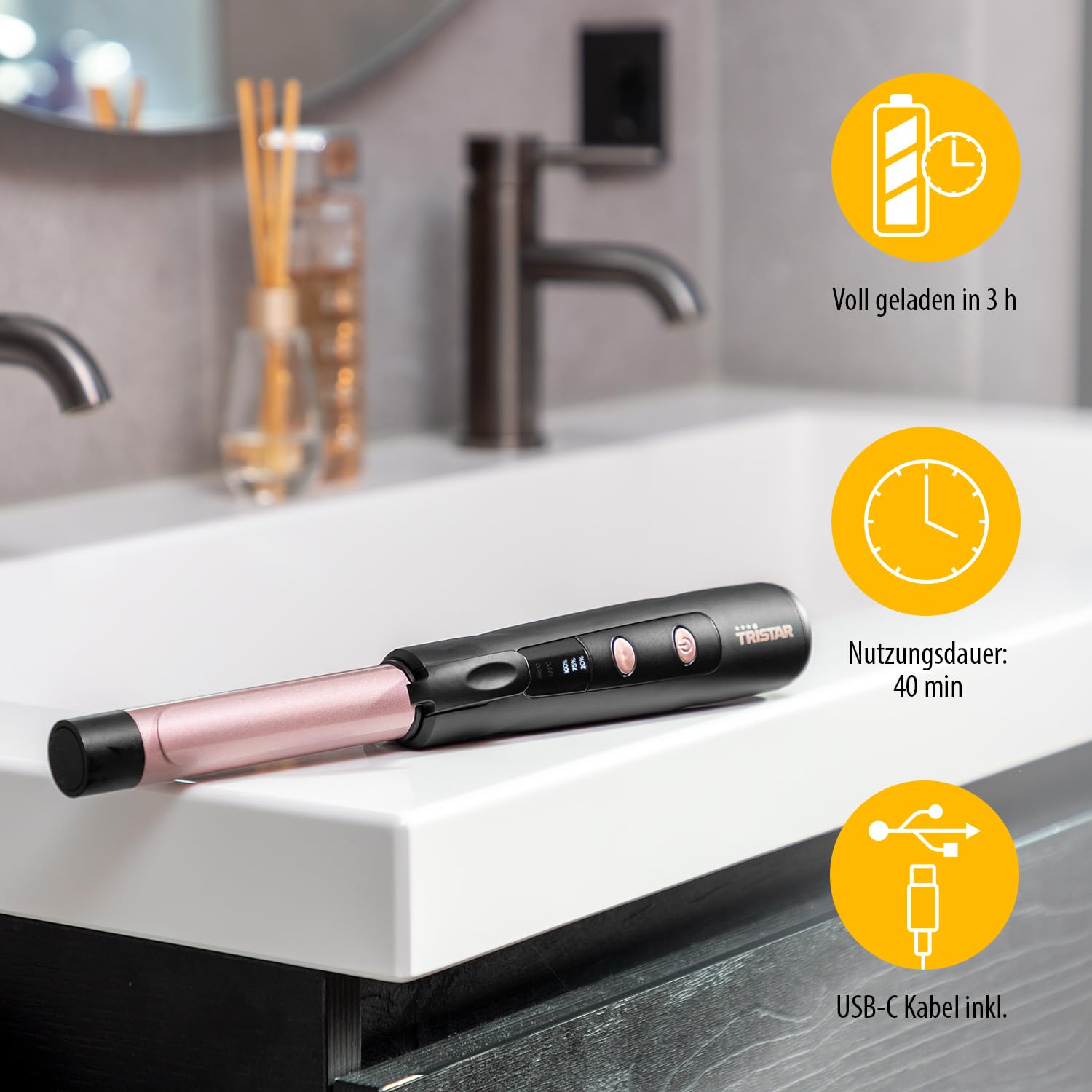 Tristar Hd-2502 Hair Straightener One Size