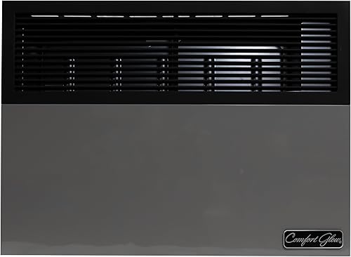 Vista 29 de Comfort Glow Calentador de pared de gas propano líquido de ventilación directa de 11,000 BTU, mediano, gris