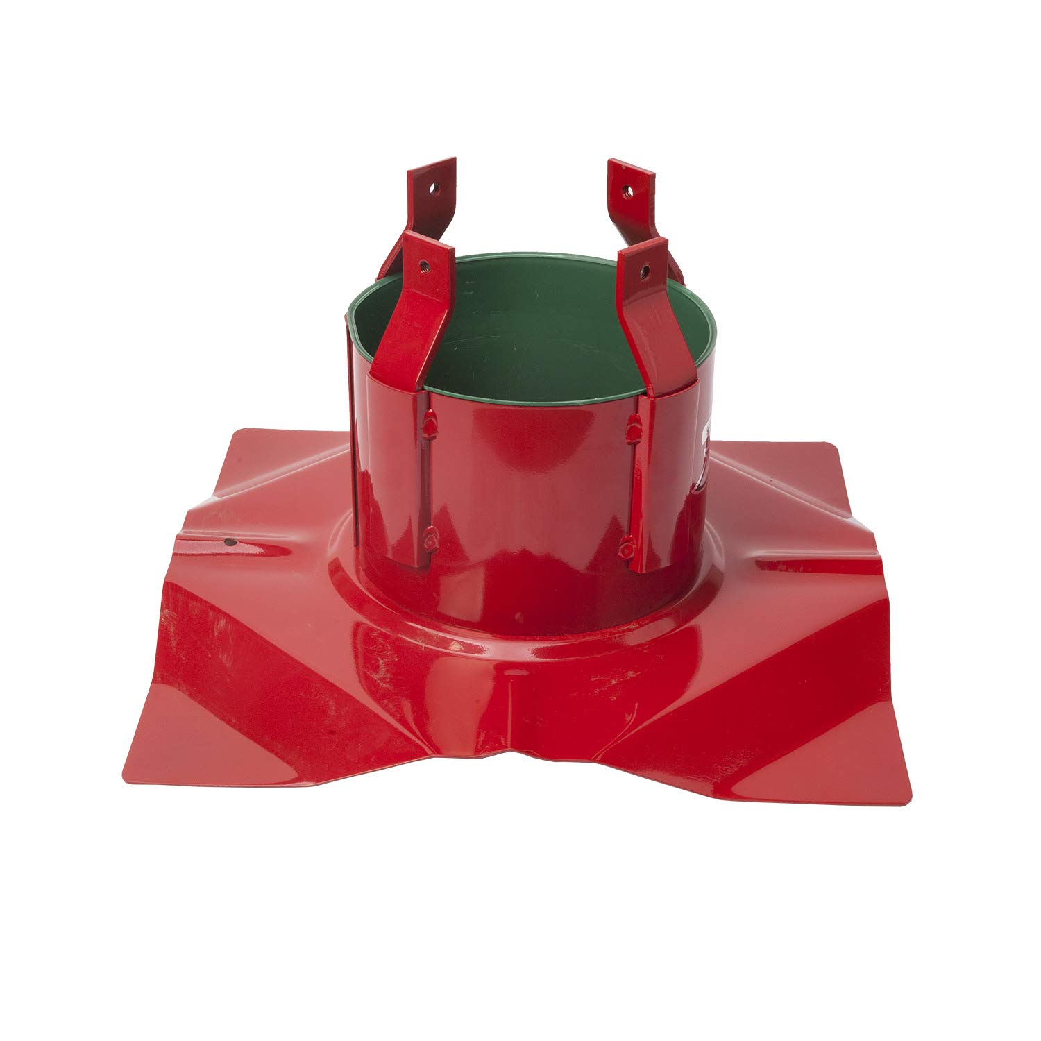Santa Solution Tree Stand, Red and Green, Large