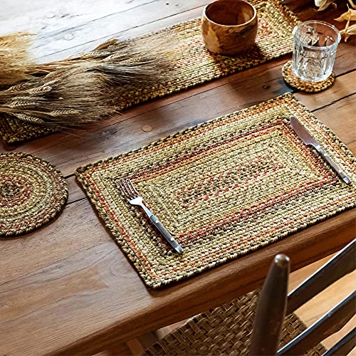 Kingston-Jute-Braided-Coasters-for-Drinks-Absorbent-Drink-Coaster-Set-of-6-Handmade-Woven-Coasters-for-Table-Protection-Heat-Resistant-Reversible-Primitive-Coasters-for-Room-Decor-Bar-Party Kingston Jute Braided Coasters for Drinks Absorbent Drink Coaster Set of 6 Handmade Woven Coasters for Table Protection Heat Resistant Reversible Primitive Coasters for Room Decor Bar Party