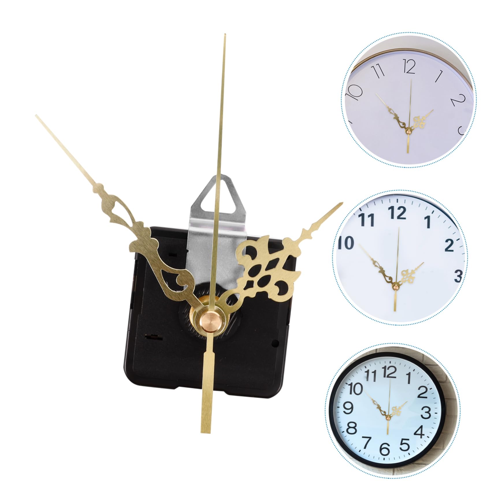 Clock Hands Kit NUOBESTY 1 Set Silent Clock Mechanism Kits DIY Repair ...