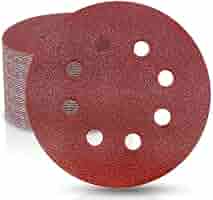 50 Disques Abrasifs 125mm FEIHU | Grain 40-240 Pour Ponceuse Orbitale | Auto-agrippant Avec 8 Trous