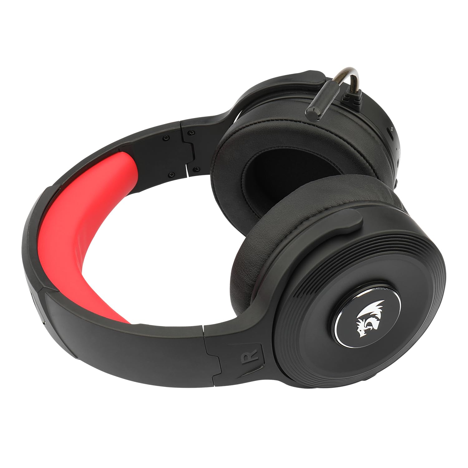 Redragon Pelops Pro H818pro - Cuffie da gioco wireless da 2,4 GHz 7.1 Virtual Surround Sound con porta AUX, per PC