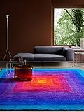 verner panton visiona Lavorazione:Tufte a mano RugVista Romantica Square by Verner Panton, Tappeto, 250 x cm, Quadrata, Pelo medio, Lavabile solo a secco, Blu/Multi