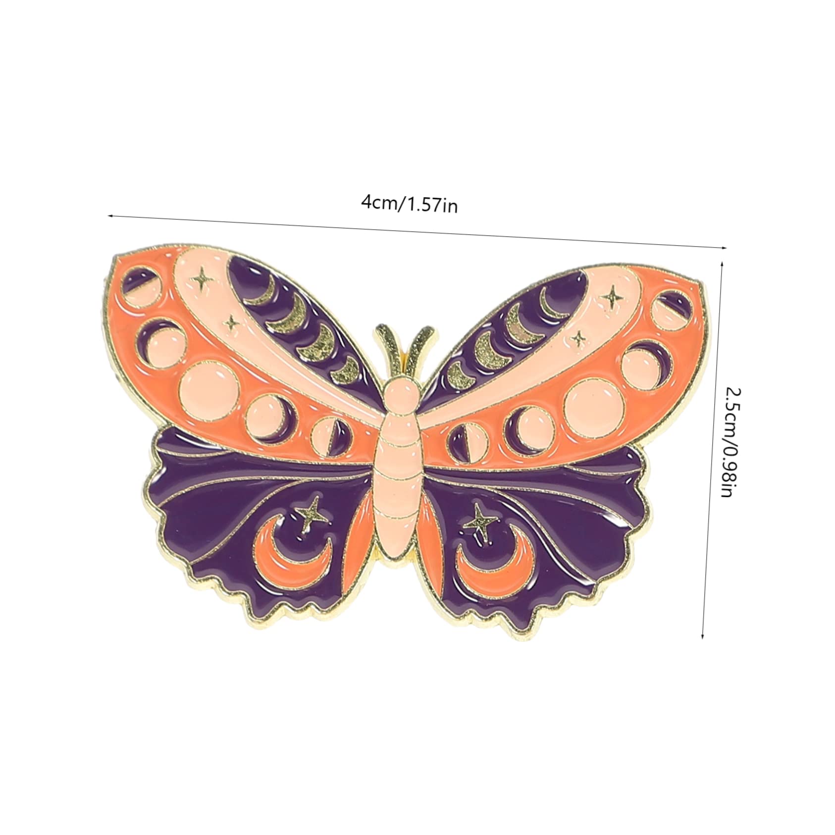 VALICLUD spilla insetti butterfly spilli per zaini spille decorative spille alate spille gioielli perno per zaini perno smaltato farfalle in lega gioielli distintivo delle donne