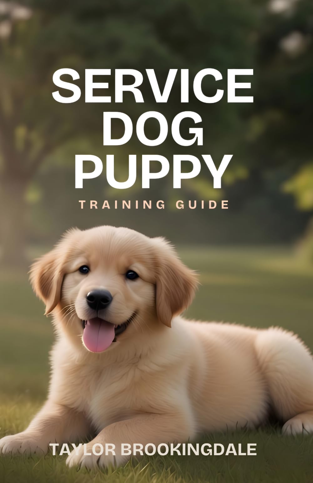 SERVICE DOG PUPPY TRAINING GUIDE: Positive Reinforcement Methods for Owner-Trainers: A Science-Based, Force-Free Owner-Training Program (Puppy ... Yorkies, Golden Retrievers, Bulldogs & More)