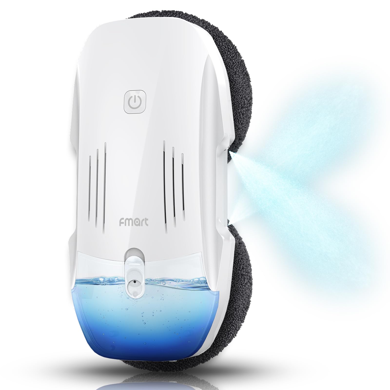 FMARTT10PRO Window Cleaning Robot with Dual-Spray, 120ml Water Tank, 3800PA, AI Intelligent Path Planning, Edge Detection, APP Control Window Cleaner Robot for Interior/Exterior Highrise Windows