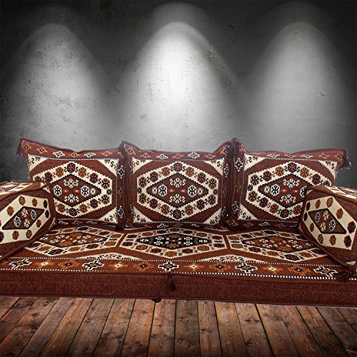 Spirit Home Interiors Bodencouch Sitz Boden Sitz Sofa Boden Couch Ecksofa Eckcouch Teppich – Bild 4
