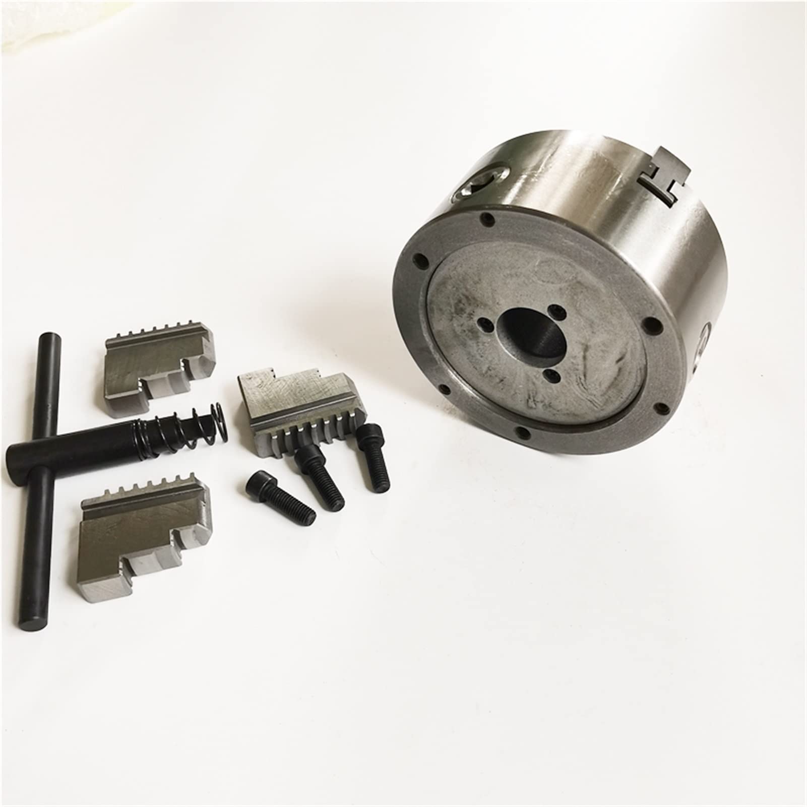 Uchwyt tokarski, Tokarka Chuck K11-125 Trzy szczęki Słoneczny uchwyt 125mm Scroll 5 'JAW z Harden Steel dla Mini