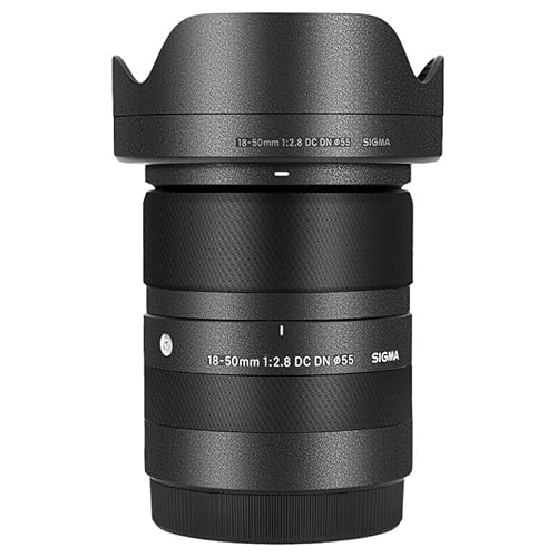 JJC �����Y�{�̕ی�t�B���� �V�O�}(Sigma) �����Y 18-50mm F2.8 DC DN Sony�\�j�[ E�}�E���g �Y�[�� �p �����Y�X�L���V�[�� 3M�ޗ� �h�� �ώC�� �ϖ��� ���^�݌v ����~�� �L�Y�h�~ �v�̎���