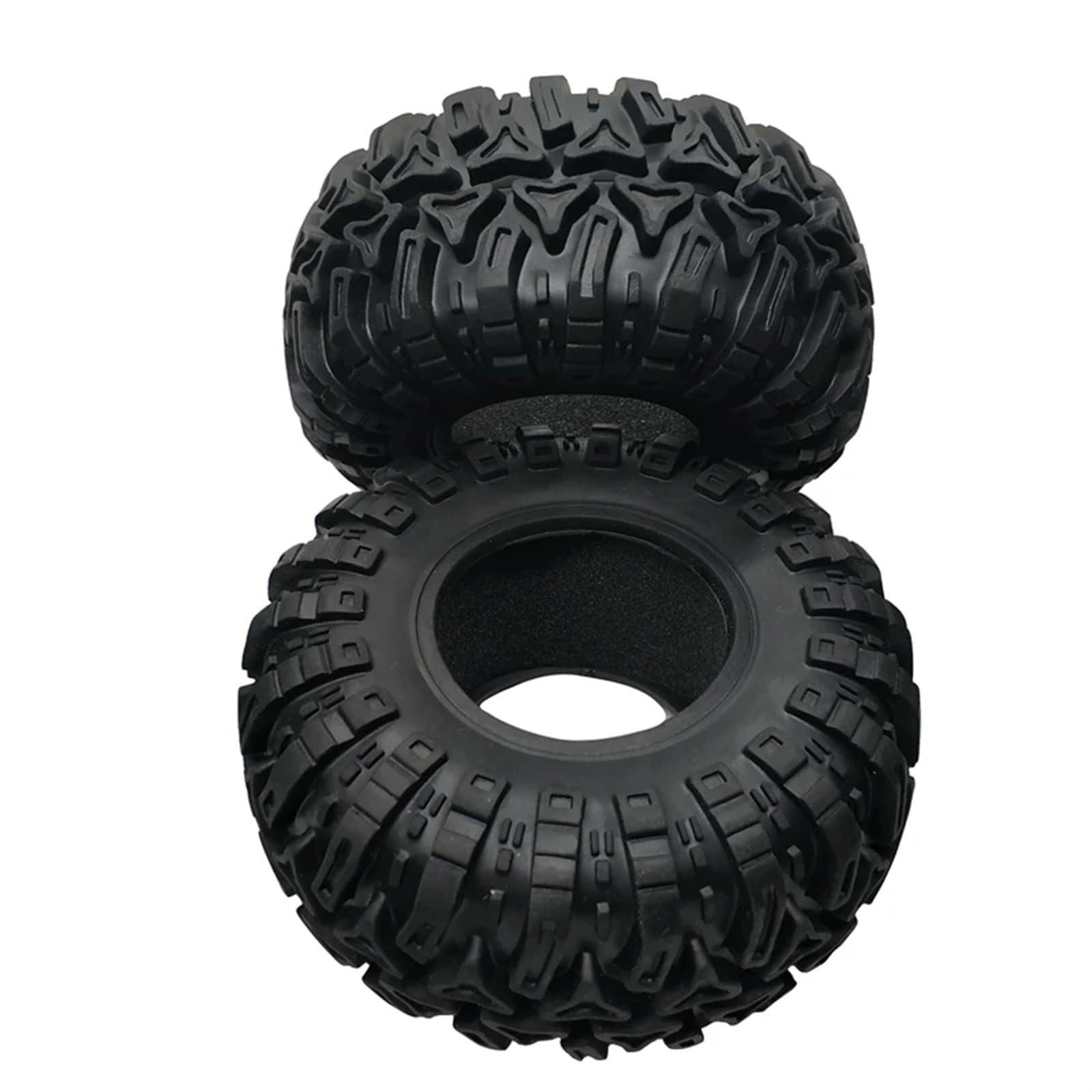 Compatibile Con Traxxas TRX4 Per Axial SCX10 Per Wraith RR10 4 Pezzi Pneumatici In Gomma Da 2,2 Pollici 128X60MM Per 1/10 RC Crawler RC Car Ruota