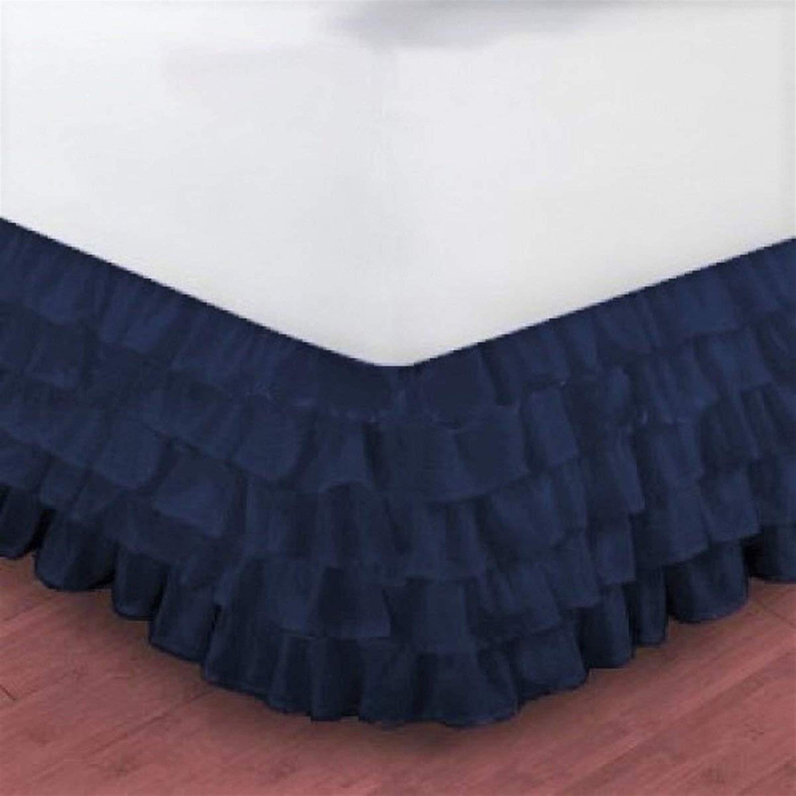 Bed Skirt Valance Grey Double/Single King Size 120x200cm,150x200cm Bed Skirt Wrap Split Corners Without Bed Surface Twin/Full/Queen/King 38cm Height Home Hotel Use (Color : O, Size : 100x200+38cm)