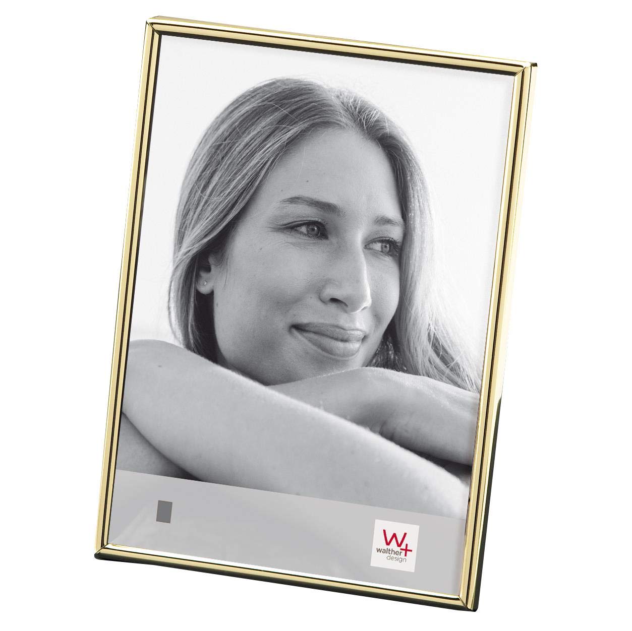 walther design Bilderrahmen gold 13 x 18 cm Chloe Portraitrahmen WD318G