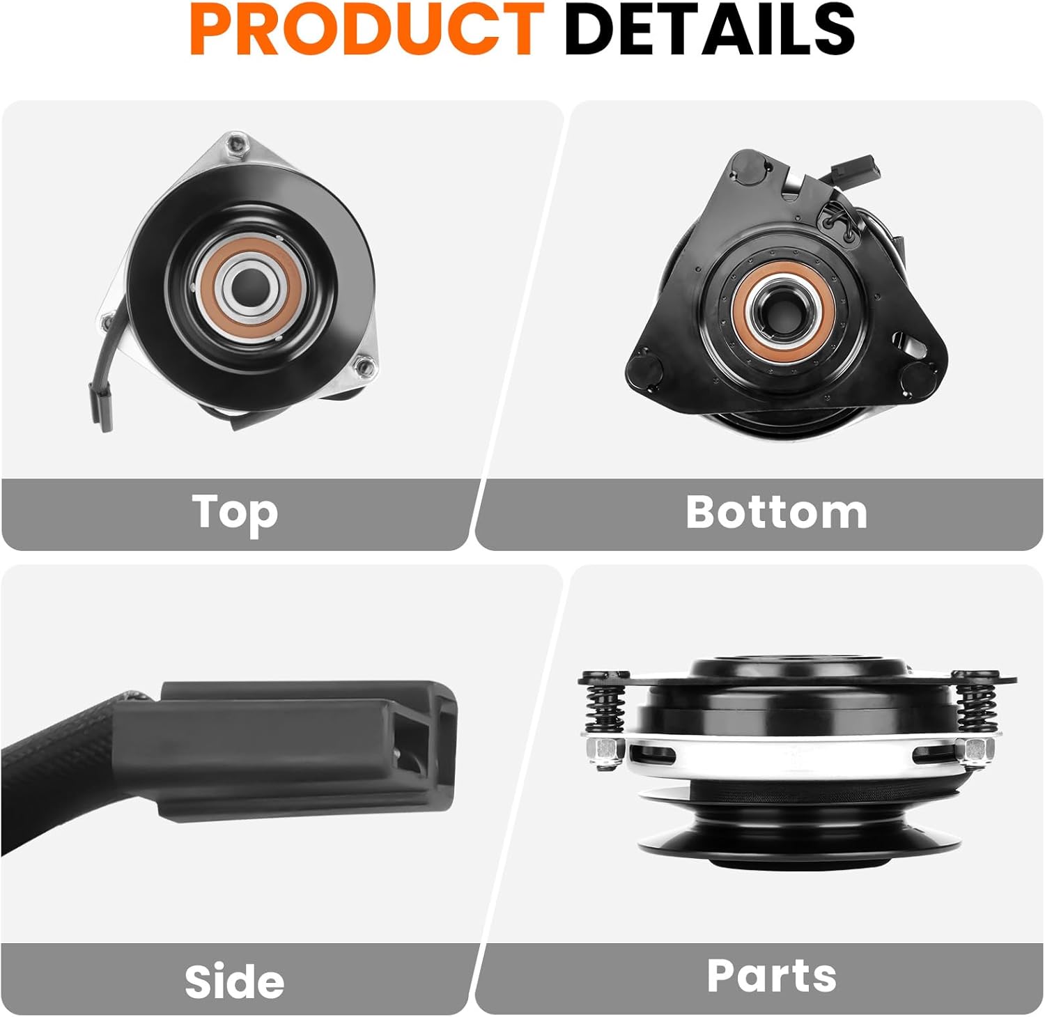 ILONPA Electric PTO Clutch for MA-GT-JD11 MA-GT-DX11CU, Fits Ferris 5900545 5900546, Simplicity ZT1842, Snapper SZT18336BVE YZ13331BE