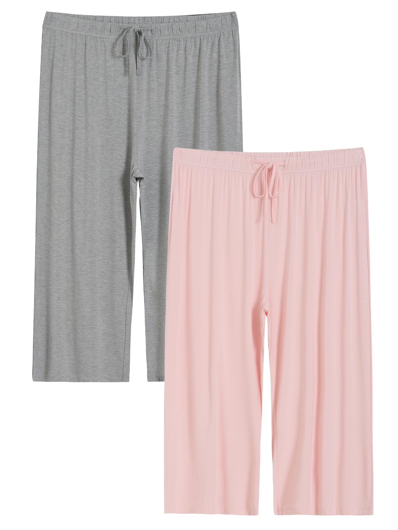Latuza Women's Plus Size Capri Pajama Pants