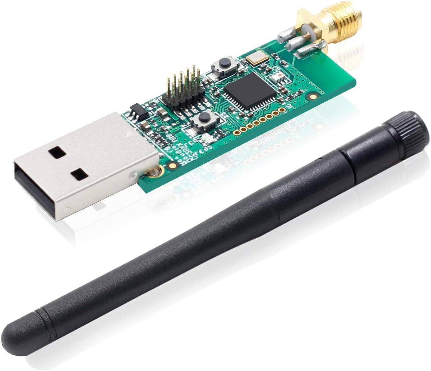 D4F CC2531 USB Stick with Antenna (Flashed) Compatible with Zigbee2mqtt