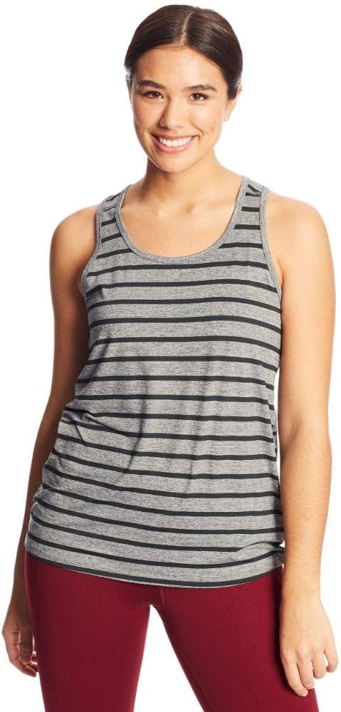 C9 Champion Women's Graphic Tank X-Large Ebony/Ebony Heather
