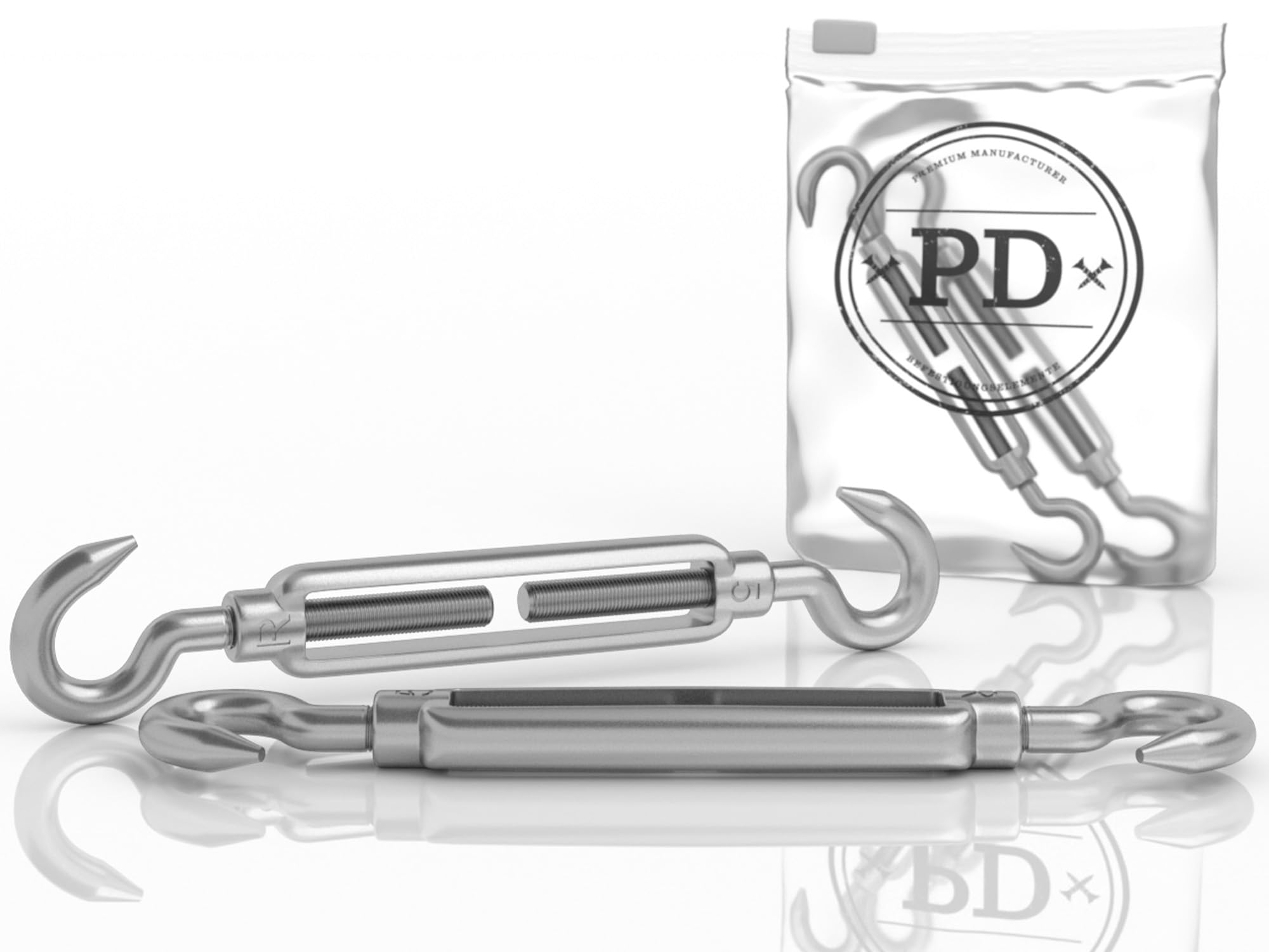 PD® Spannschloss M5 Edelstahl A4 (HakenHaken) Sonnensegel Spanner