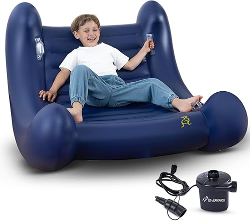 CloudBounce Ultra  Mecedora sensorial para niños  Silla sensorial inflable patentada NextGen  Ultra duradera y extra reforzada edición 2025