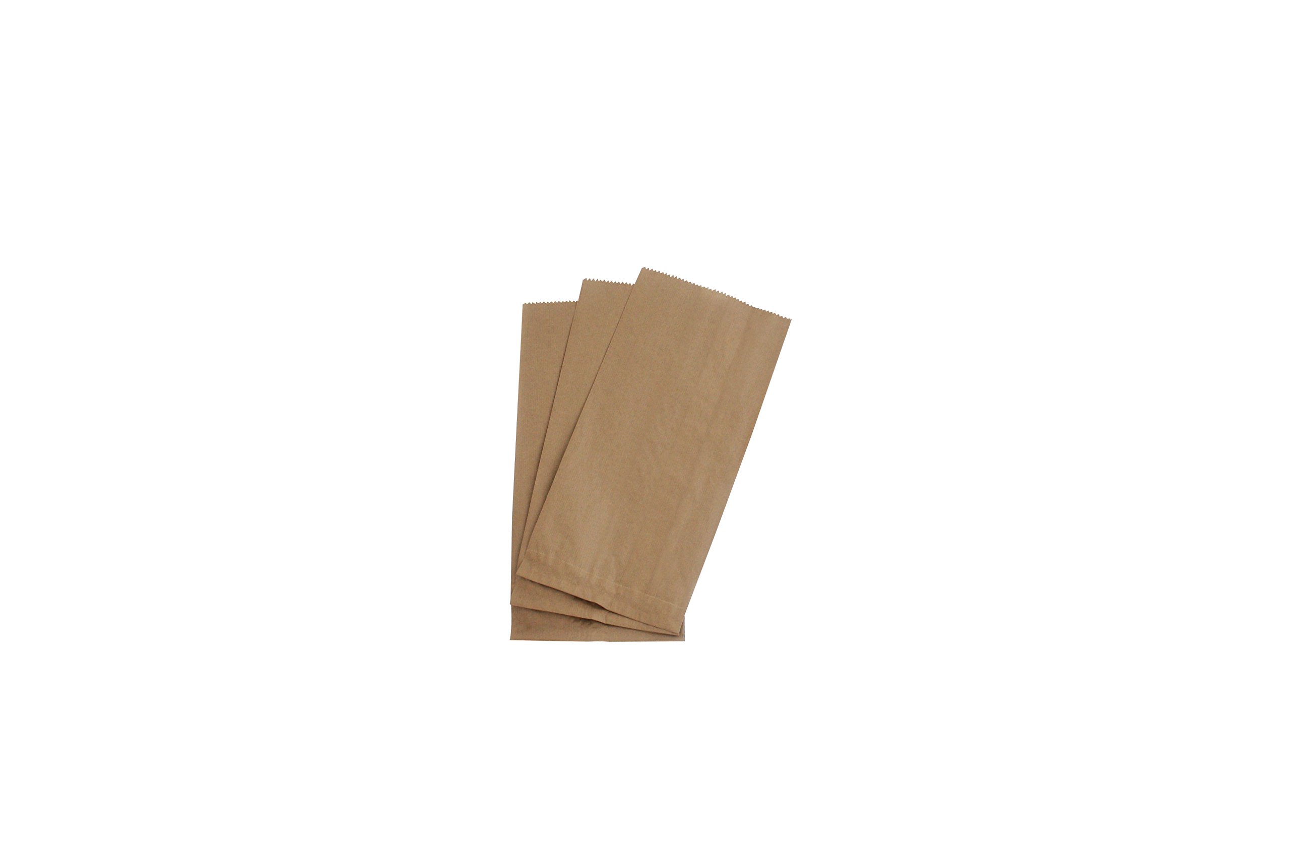 Carte Dozio - Sacchetti in carta Sealing Avana senza manici idonei al contatto alimentare - f.to cm 14x36+10-100 pz a conf.