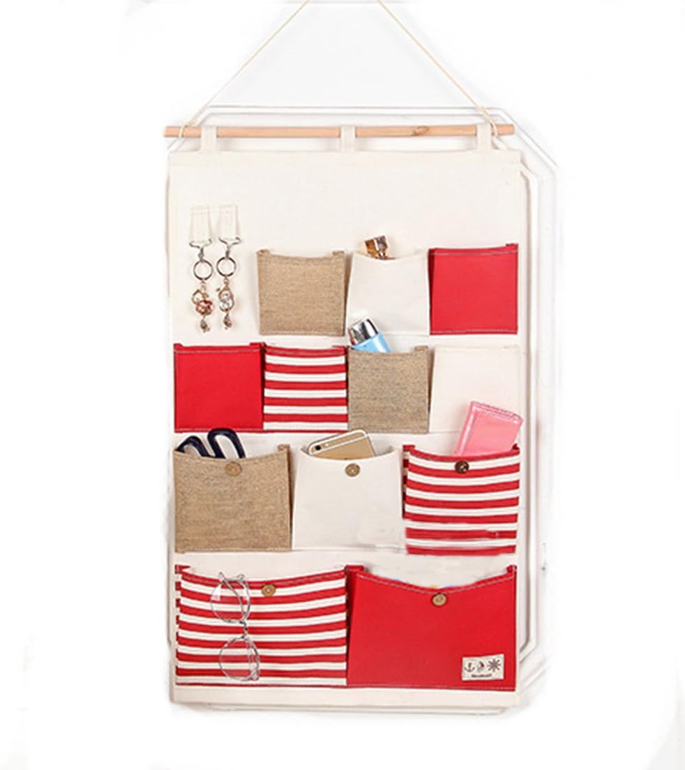 MIXMAX EcoFriendly Waterproof 12 Pockets Wall/Door Hanging